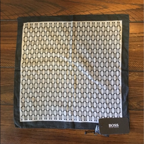 NWT Boss Men’s Pocket Handkerchief - Picture 1 of 8